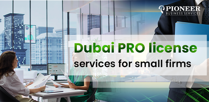 Dubai PRO license services for small firms